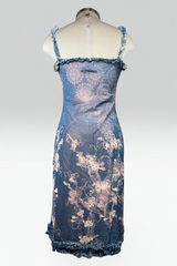 Jean Paul Gaultier Floral Mesh Dress Set | French Vintage