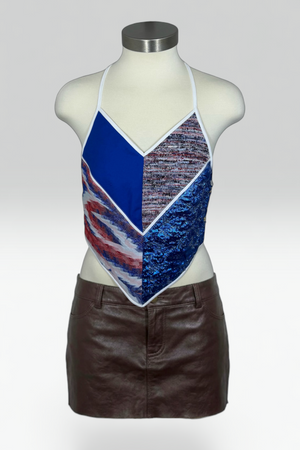 COMING SOON: KENZO 2016 SS MIXED TEXTURE CROP TOP