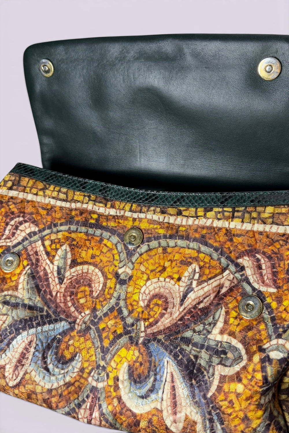 Dolce & Gabbana Byzantine Mosaic Print Bag | Italian Secondhand