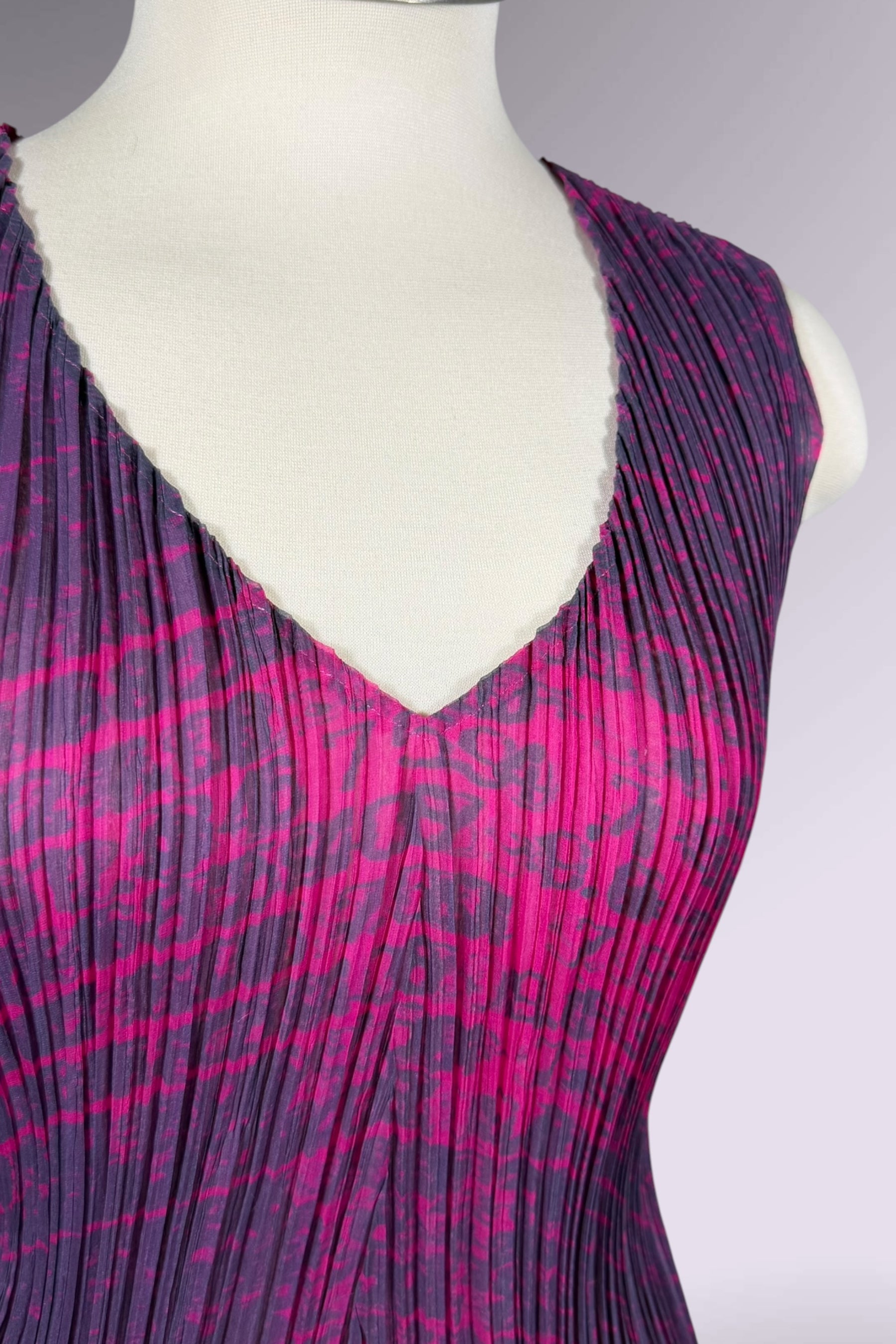 Issey Miyake FETE Pleated Layered Top Set | Japanese Secondhand