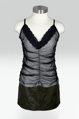 COMING SOON: MORGAN DE TOI MESH POLKA DOT CAMISOLE