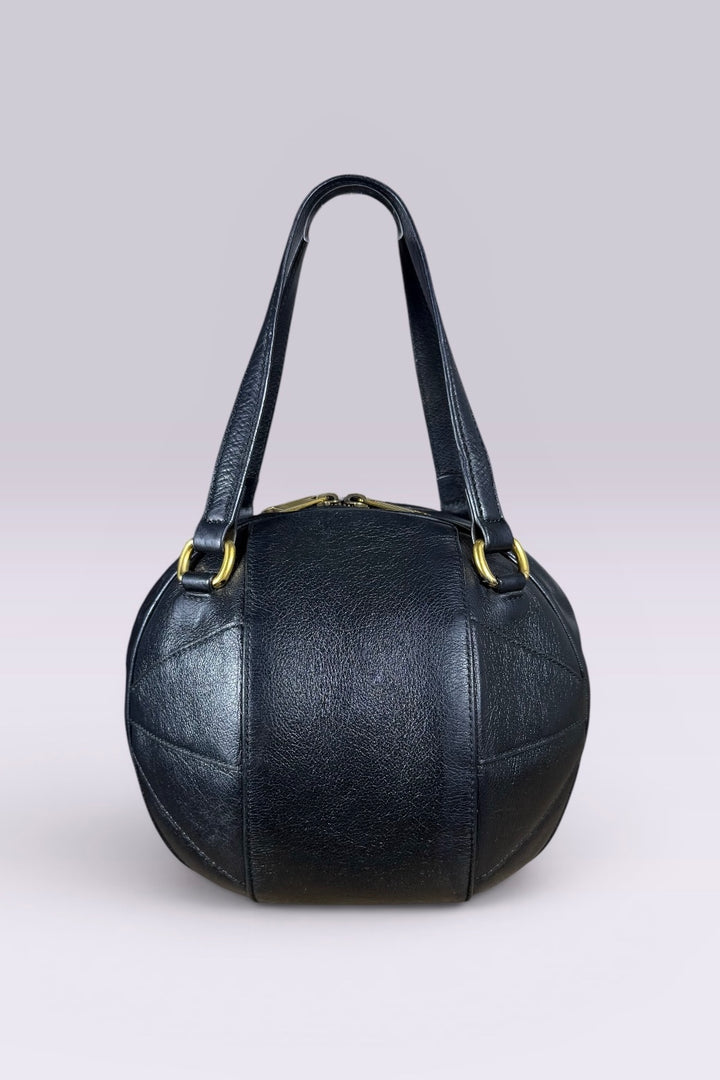 Gucci Black Leather Basketball Bag | Italian Secondhand