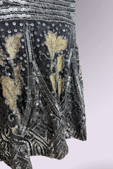 Ralph Ralph Lauren Beaded Flapper Dress | American Vintage