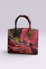 Ferragamo Pink Floral Print Bag | Italian Secondhand