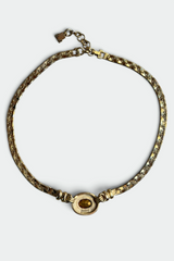 COMING SOON: LANVIN BLUE STONE GOLD NECKLACE | FRENCH VINTAGE