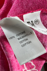 Blumarine Pink Floral Short Sleeve Cardigan | Italian Vintage