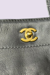 Chanel Early 2000s CC Turnlock Shoulder Bag | French Vintage