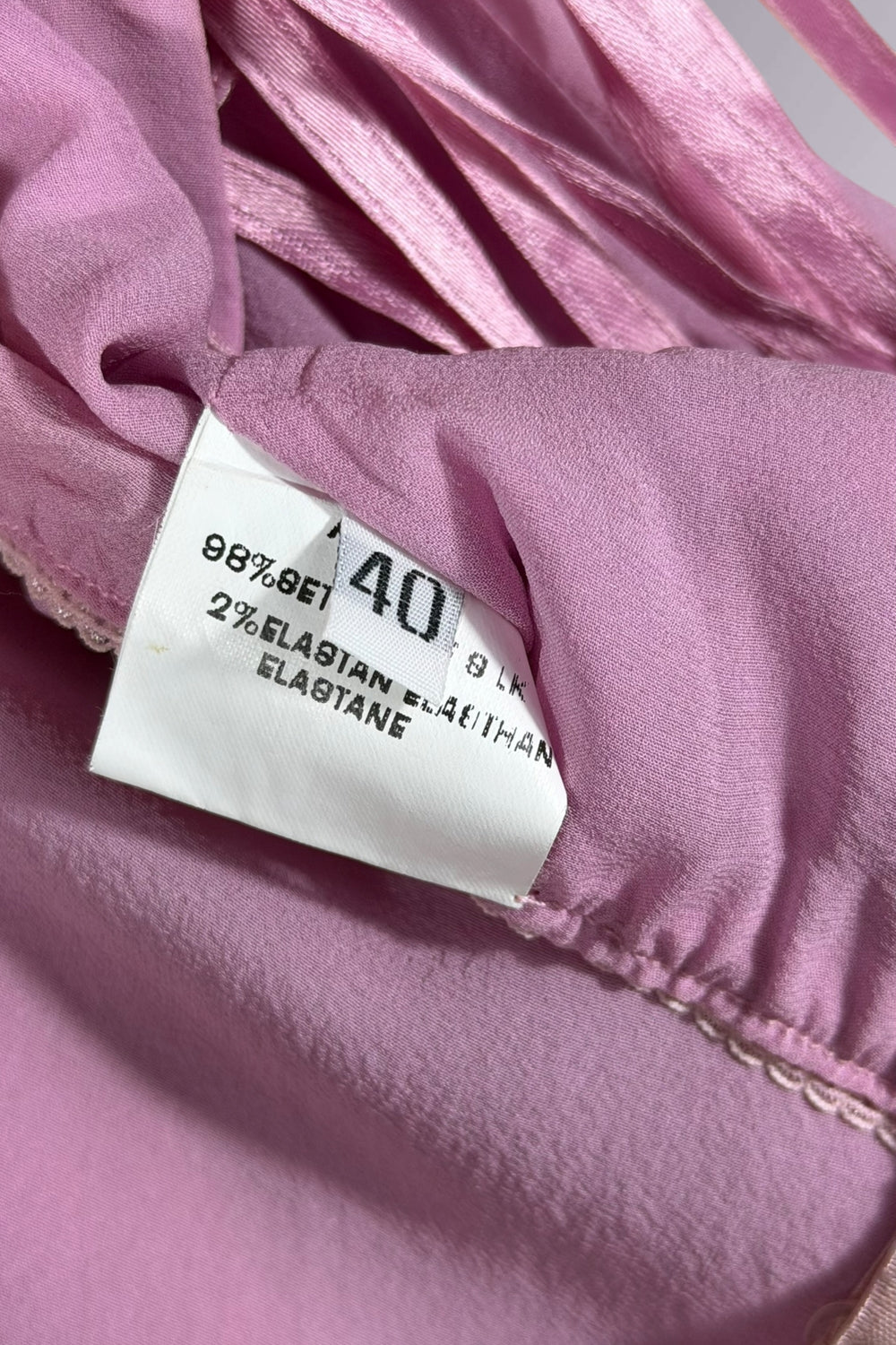 Flavio Castellani Pink Silk Asymmetric Handkerchief Dress | Italian Secondhand
