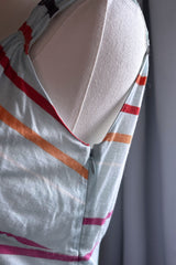 Burberry Blue Label Striped Peplum Top | Japanese Designer Vintage