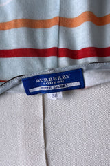 Burberry Blue Label Striped Peplum Top | Japanese Designer Vintage