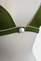 Miu Miu Olive Green Bikini Set | Italian Vintage
