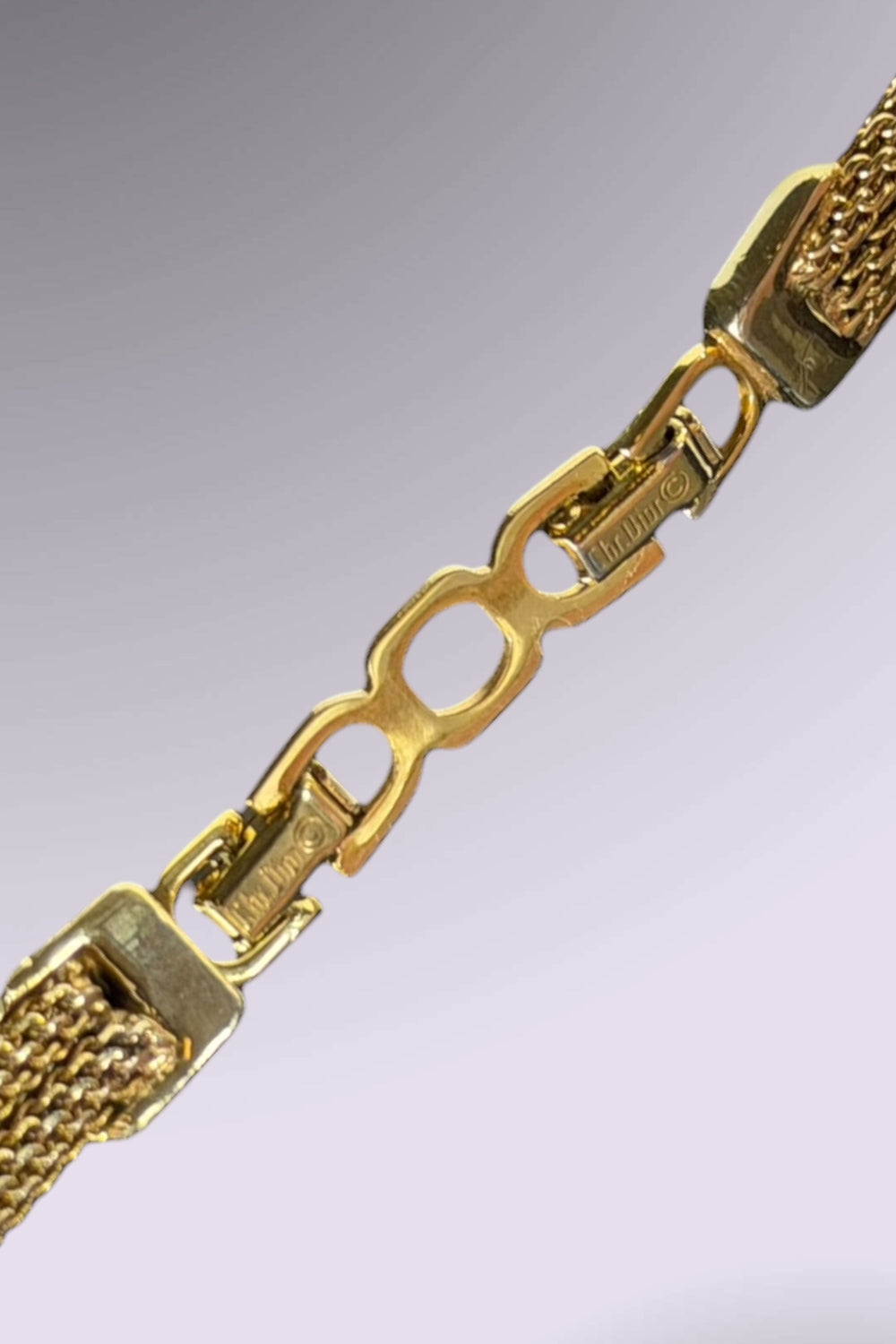 Christian Dior Twisted Choker Necklace | French Vintage