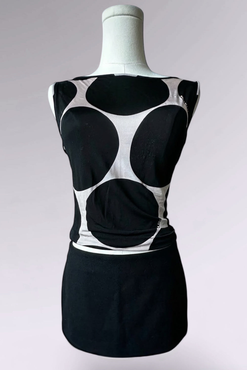 Miss Sixty Polka Dot Stretch Top | Well-Loved | Italian Vintage