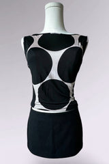 Miss Sixty Polka Dot Stretch Top | Well-Loved | Italian Vintage