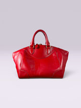 Ralph Lauren Red Leather Stirrup Bag | American Secondhand