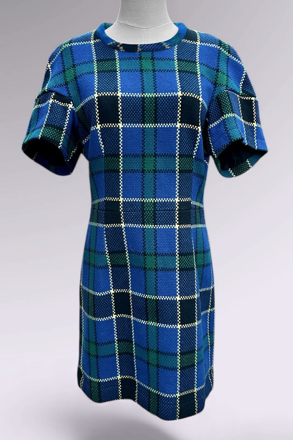 Comme des Garçons Wool Tartan FW 91 Archive Runway Dress | Japanese Vintage