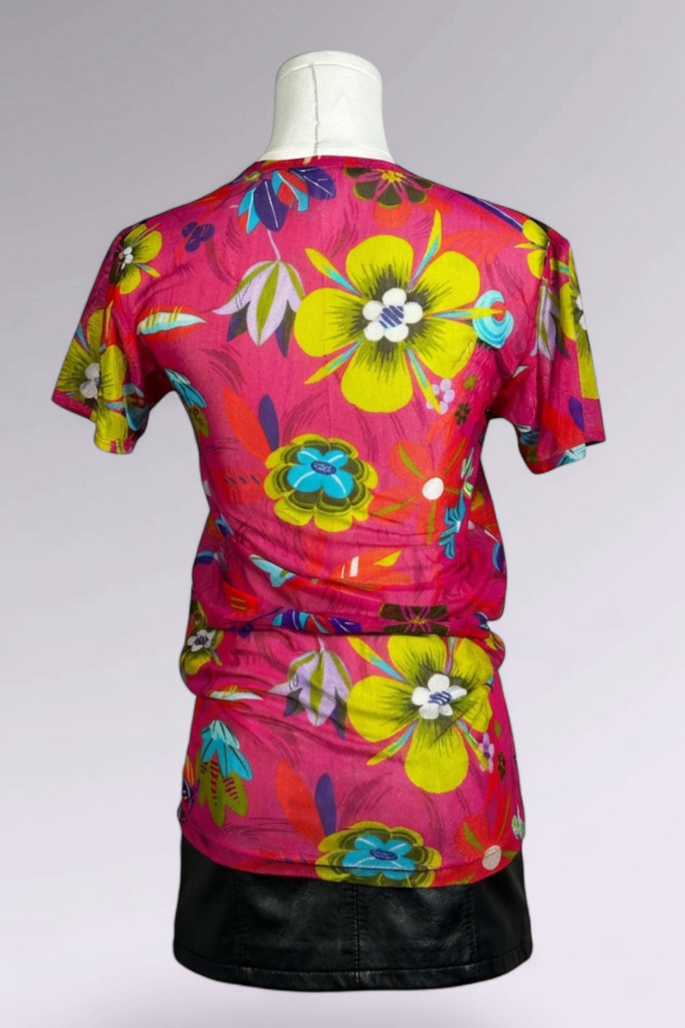 Gucci Sheer Mesh Floral Top | Tom Ford Era SS1999 | Italian Vintage