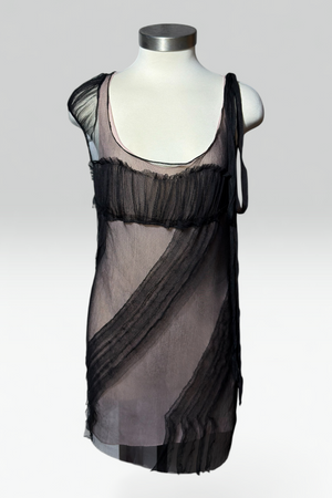 COMING SOON: DSQUARED2 PINK & black MINI DRESS
