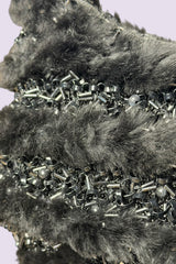 Anteprima Black Fur and Wire Shoulder Bag | Japanese Secondhand