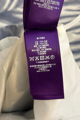 COMING SOON: Ralph Lauren Purple Label Beaded Linen Strapless Dress with Scarf | American Secondhand