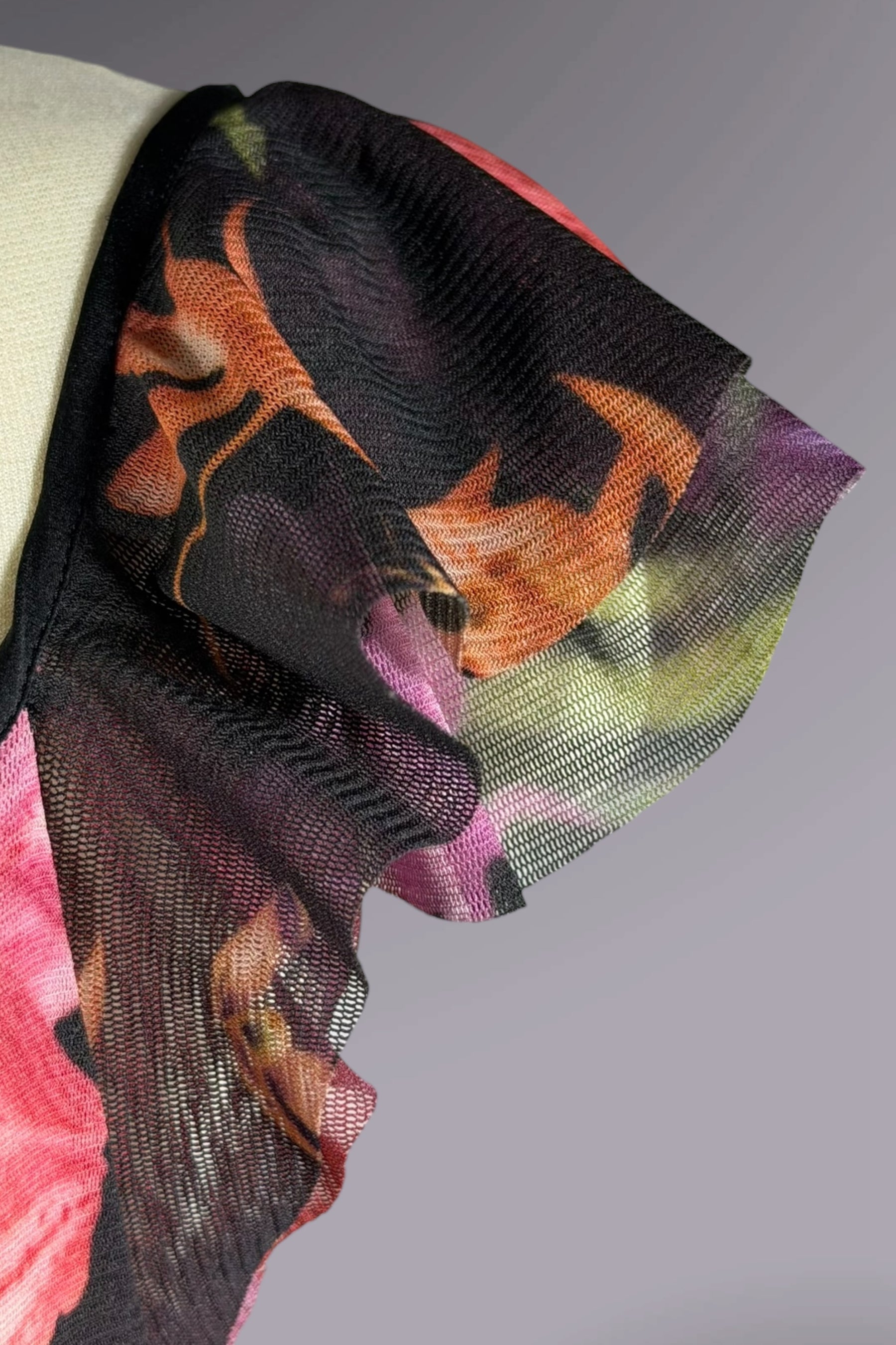 Vivienne Tam Sheer Floral Mesh Dress | Hong Kong Secondhand