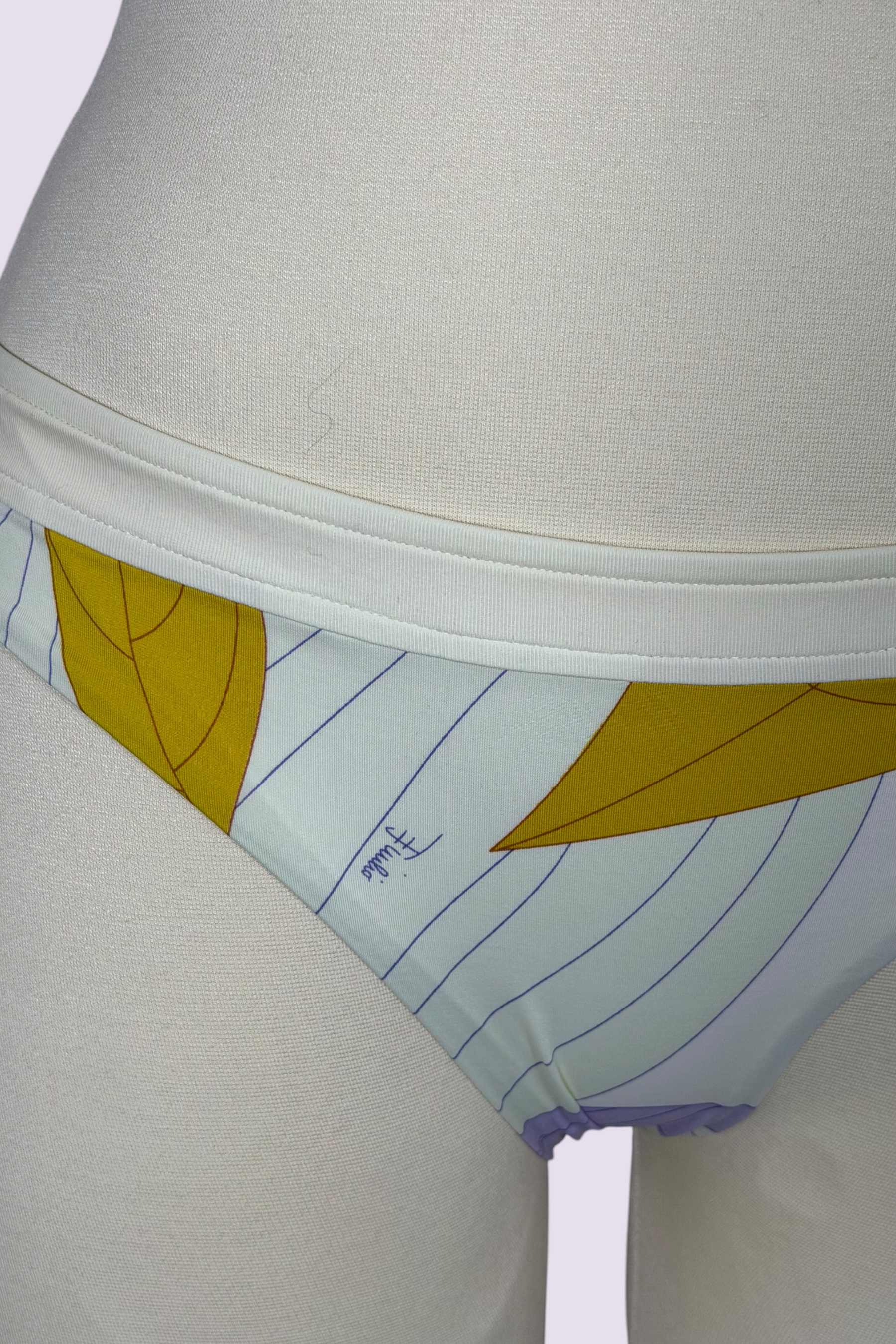 Emilio Pucci Geometric & Floral Print Bikini | Italian Secondhand