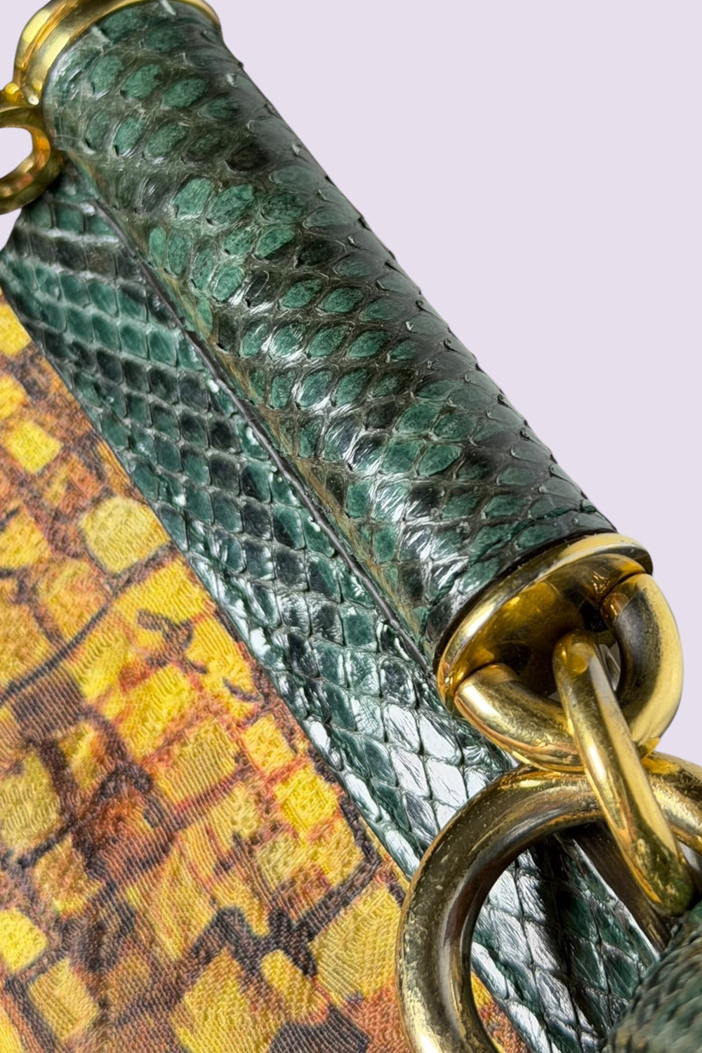 Dolce & Gabbana Byzantine Mosaic Print Bag | Italian Secondhand