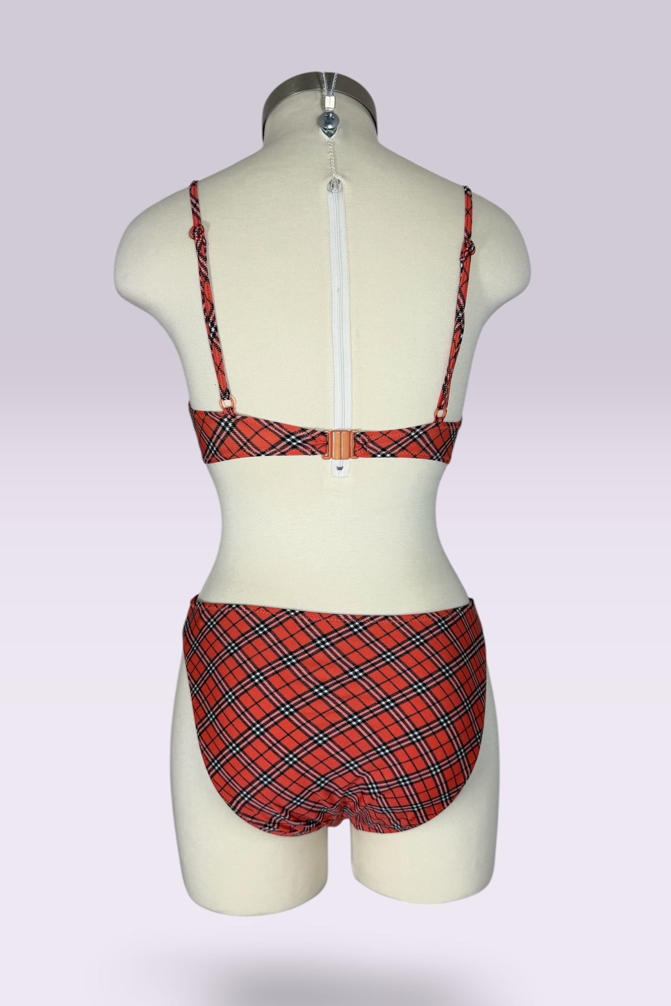Burberry Blue Label Nova Check 3-Piece Bikini Set with Cover-Up Skirt | British Secondhand