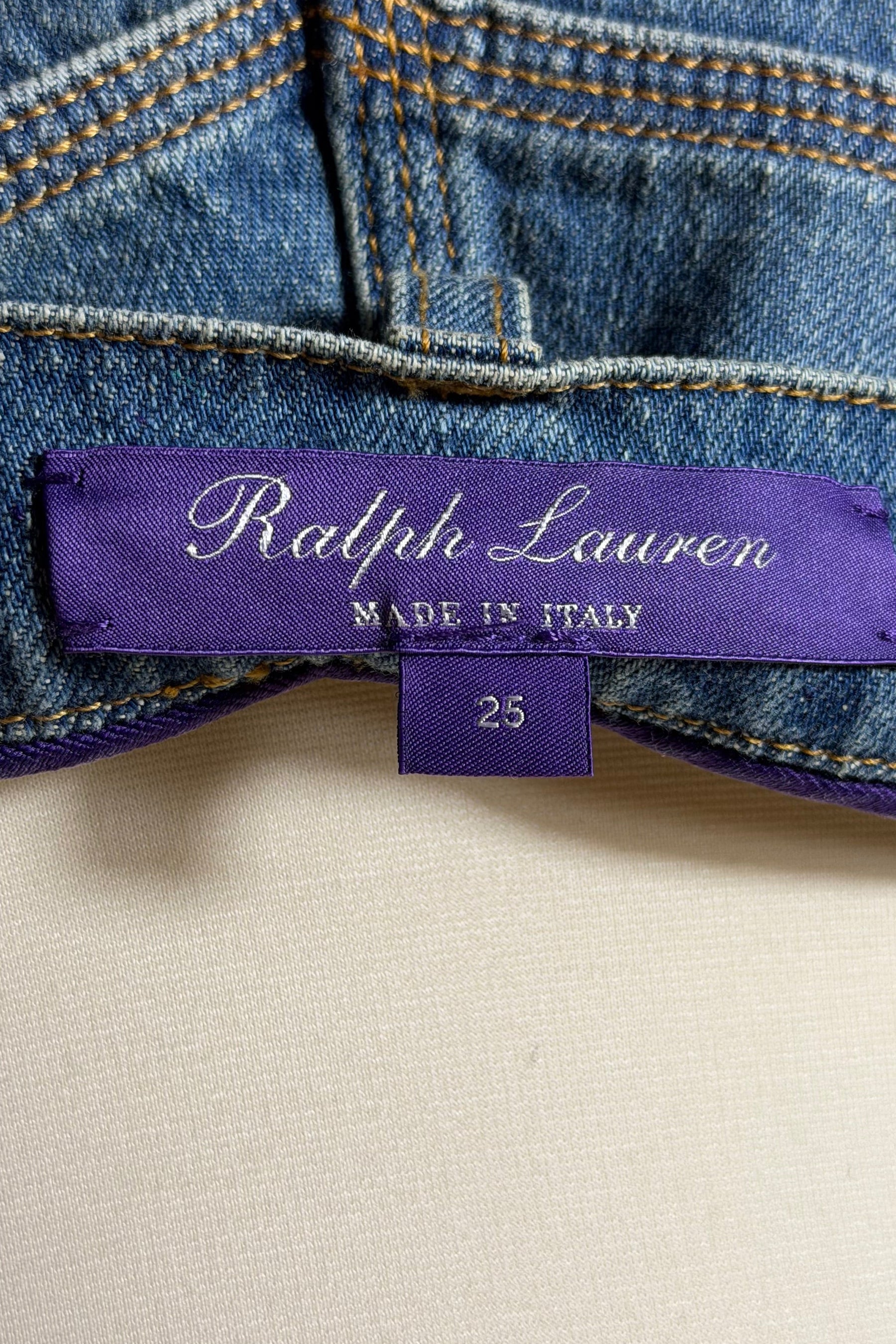 COMING SOON: Ralph Lauren Purple Label Embellished Painter Jeans | American Secondhand