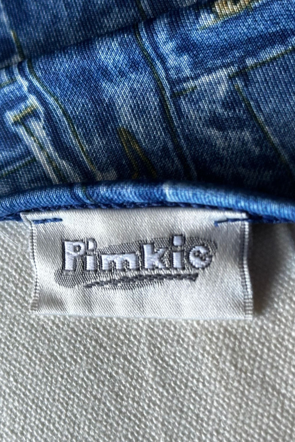Pimkie One-Shoulder Patchwork Top | French Vintage