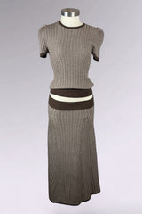 Ralph Lauren Merino Wool Herringbone Knit Set | American Secondhand