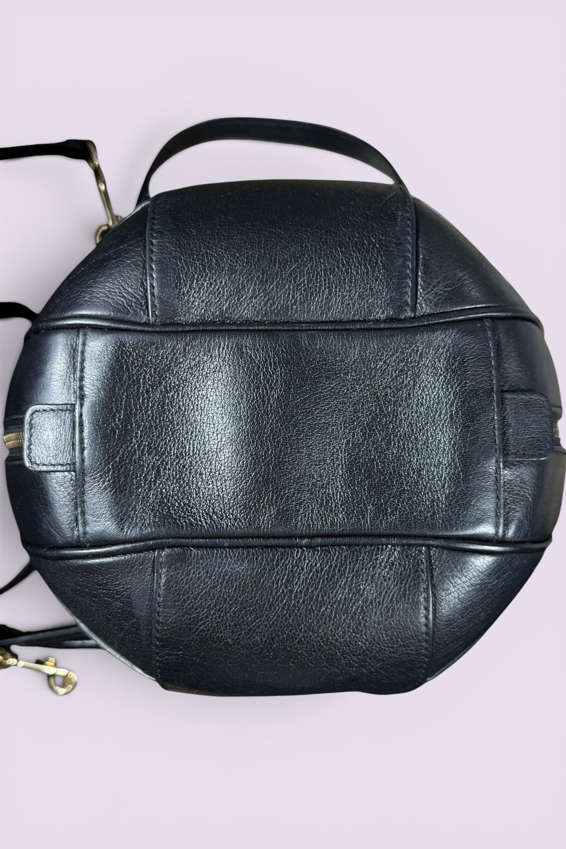 Gucci Black Leather Basketball Bag | Italian Secondhand