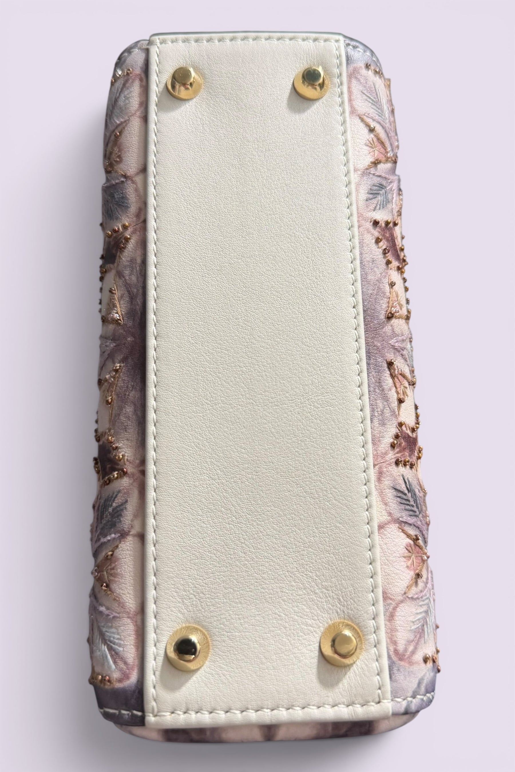 Lady Dior Mini Embroidered Beaded Bag | French Secondhand