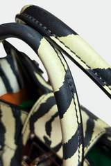COMING SOON: Roberto Cavalli Zebra Print Leather Bag