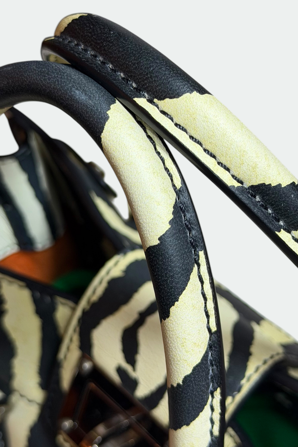 COMING SOON: Roberto Cavalli Zebra Print Leather Bag