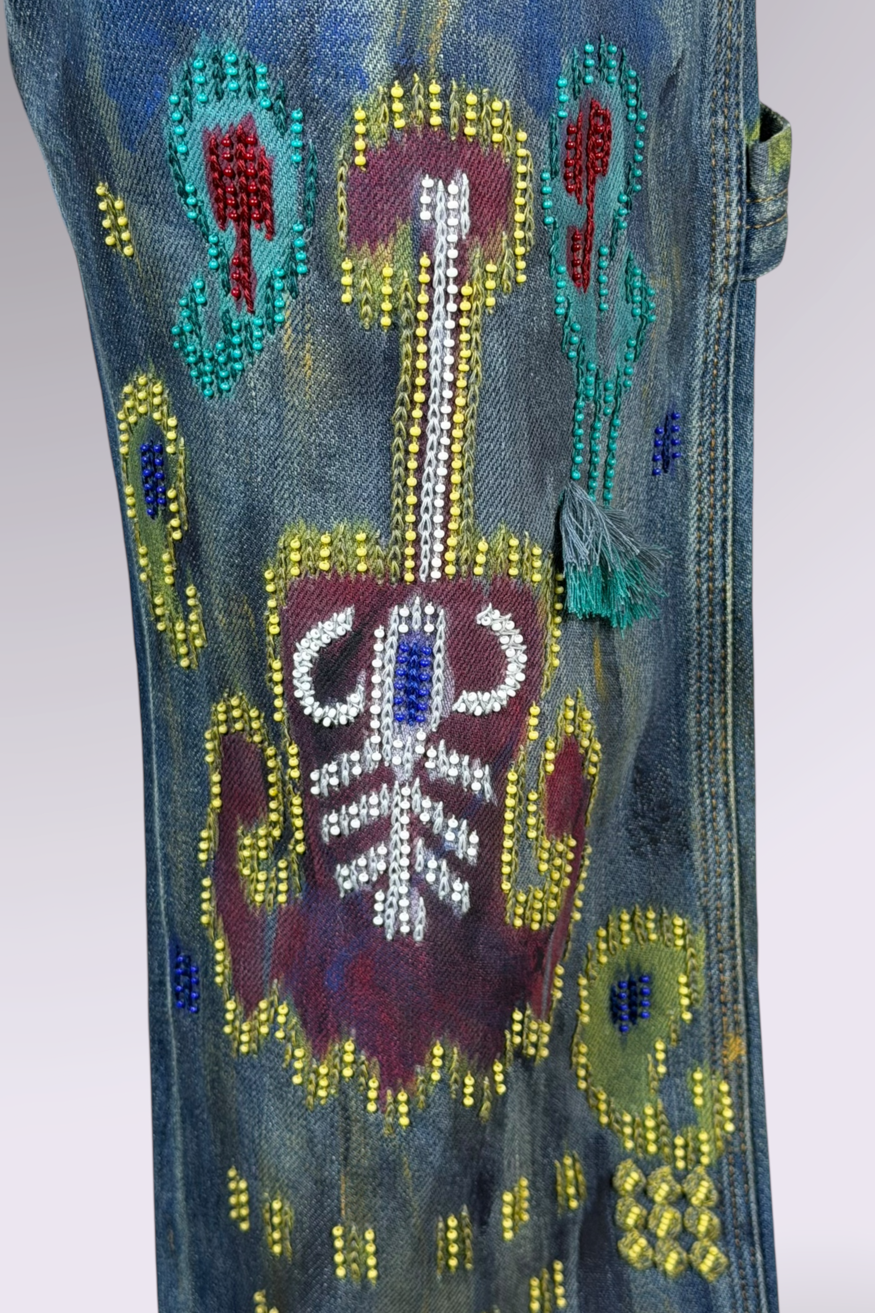 COMING SOON: Ralph Lauren Purple Label Embellished Painter Jeans | American Secondhand