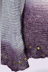 Roberto Cavalli CLASS Ombré Mohair Knit Tie Front Cardigan | Italian Secondhand