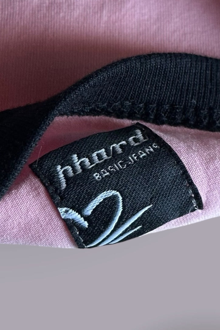 Phard One-Shoulder Pink Graphic Tank | Italian Vintage