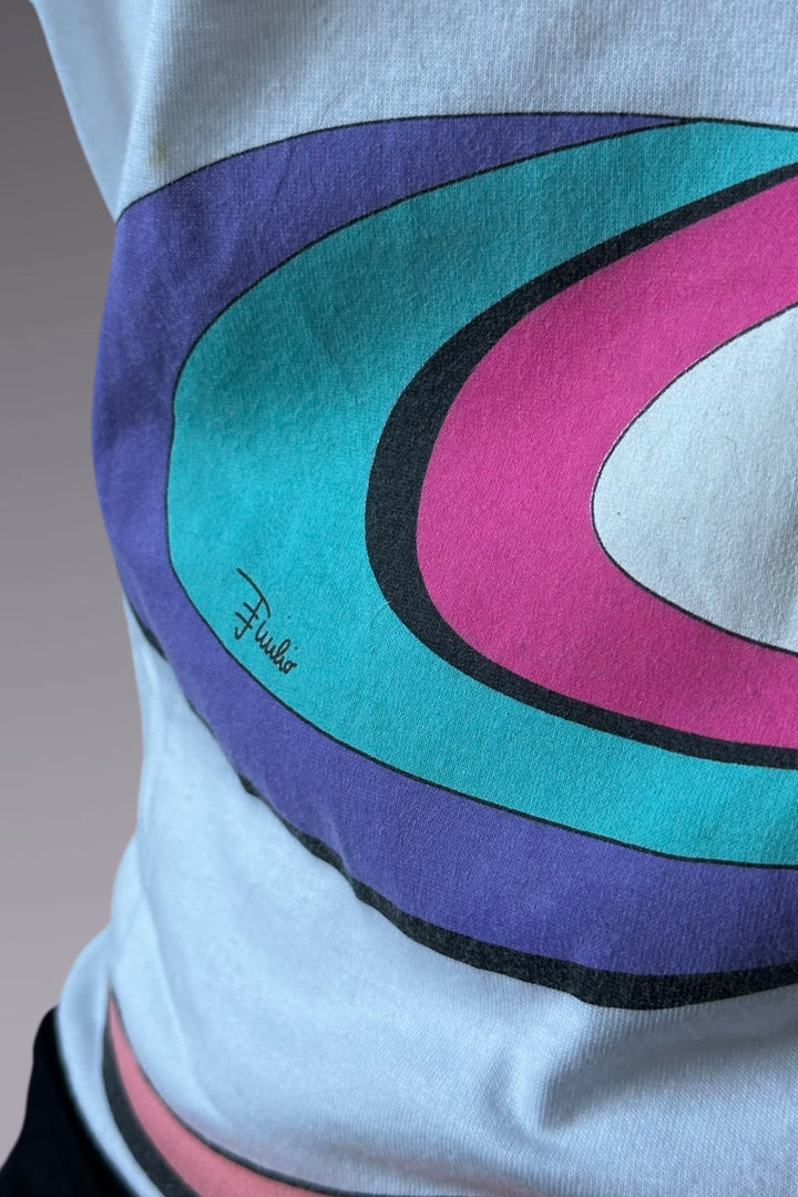 Emilio Pucci Butterfly Tee | Italian Designer Vintage