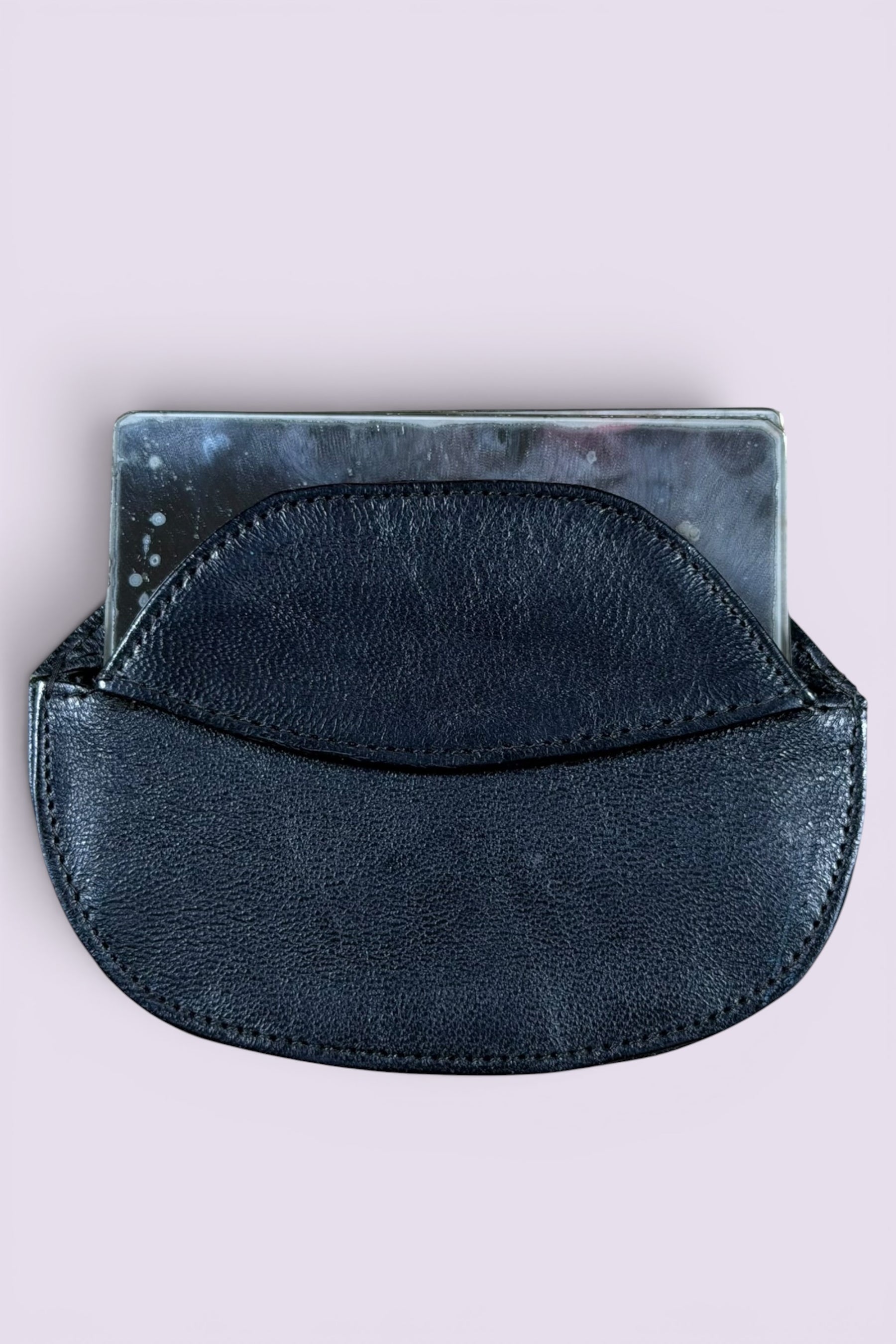 Roberta di Camerino Pink Velvet Floral Frame Bag | Italian Vintage