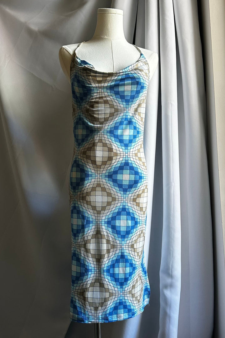 Chesley USA Halter Slip Midi Dress | American Vintage