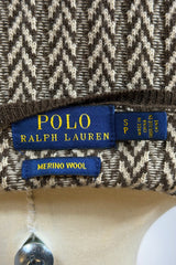 Ralph Lauren Merino Wool Herringbone Knit Set | American Secondhand