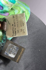 Roberto Cavalli Green Silk Top & Skirt Set | Italian Secondhand
