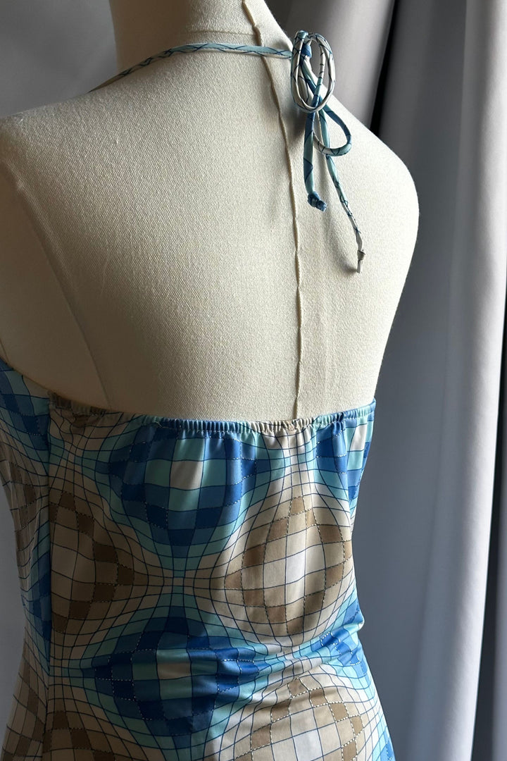 Chesley USA Halter Slip Midi Dress | American Vintage