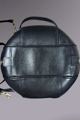 Gucci Black Leather Basketball Bag | Italian Designer Secondhand