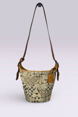 Coach Limited Edition Patchwork Bucket Crossbody Bag | American Secondhand