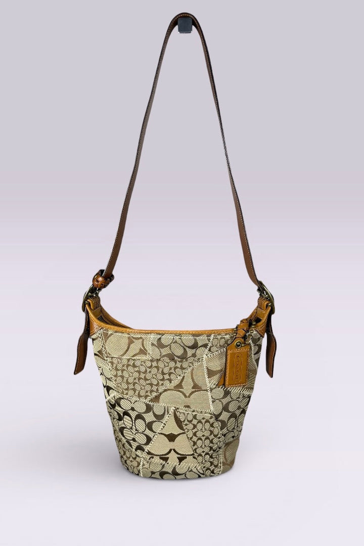 Coach Limited Edition Patchwork Bucket Crossbody Bag | American Secondhand