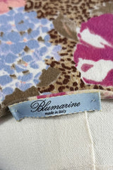 Blumarine Embellished Leopard Print Top | Italian Vintage