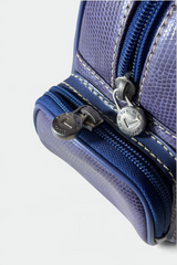 COMING SOON: LANCEL PURPLE LIZARD-EMBOSSED LEATHER BOWLER BAG | FRENCH SECONDHAND