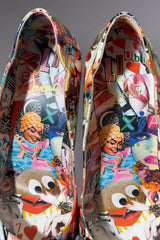 Christian Louboutin Collage Print Pumps Red Bottom | French Secondhand